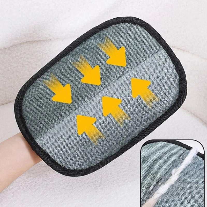 Pet Hair Remover Gloves – Washable & Portable