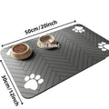 Non-Slip Absorbent Pet Feeding Mat for Dogs & Cats