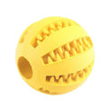 Puppy Trainer Toy Ball, Nontoxic Bite Resistant Toy Ball Puppy Pet Food Treat Feeder Chew Tooth Cleaning Ball