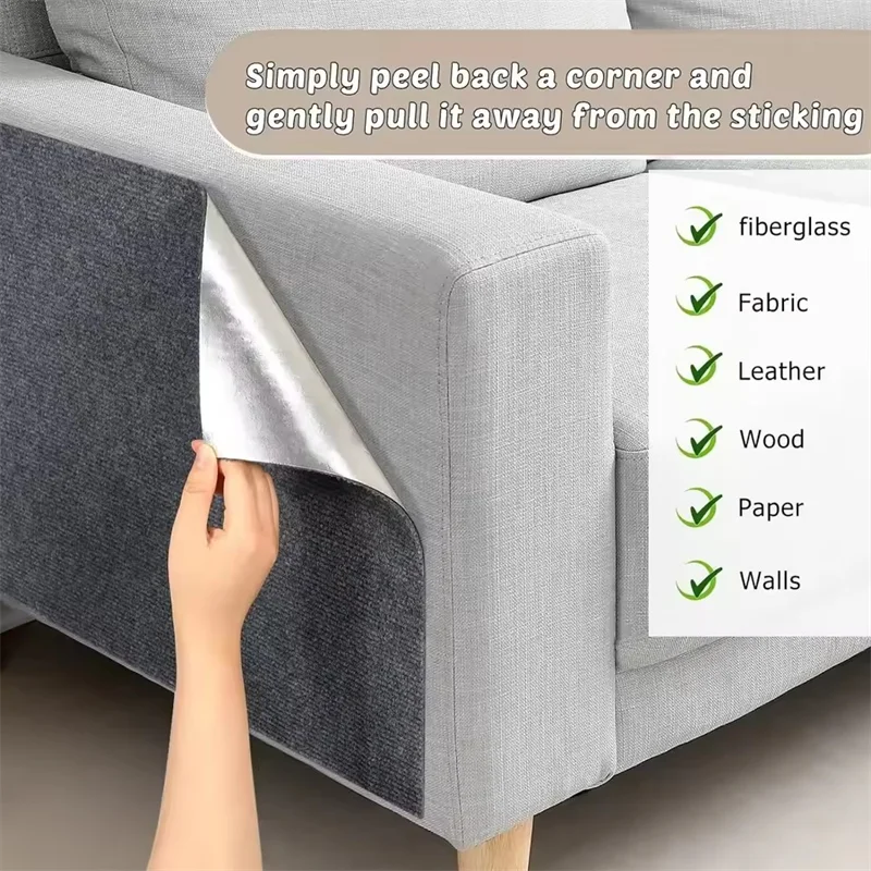 Cat Scratch Mat – Trimmable Self-Adhesive Sofa Protector
