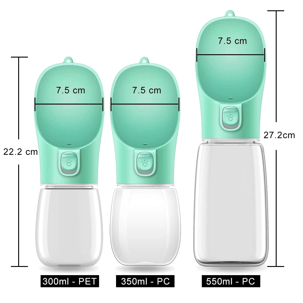 Portable Pet Water Bottle – Leakproof On-the-Go Drinking Bottle
